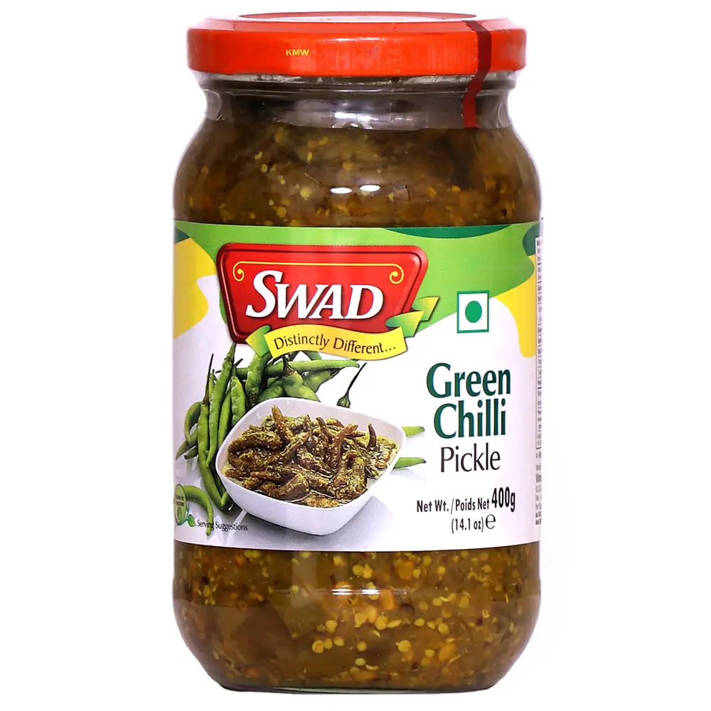 Swad Green Chilli Pickle 300g