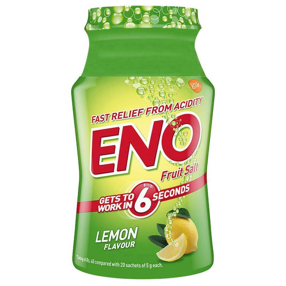 Eno Green Lemon Flavour Fruit Salt 100g