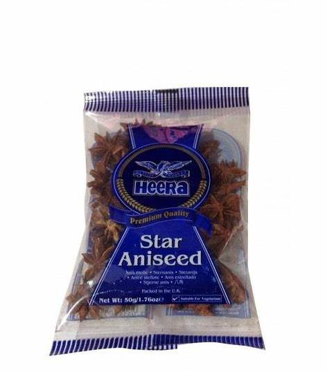 Chenab or Heera whole Star Anise 50g