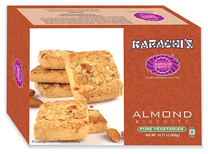 Karachi bakery badam  Almond Biscuit 400g