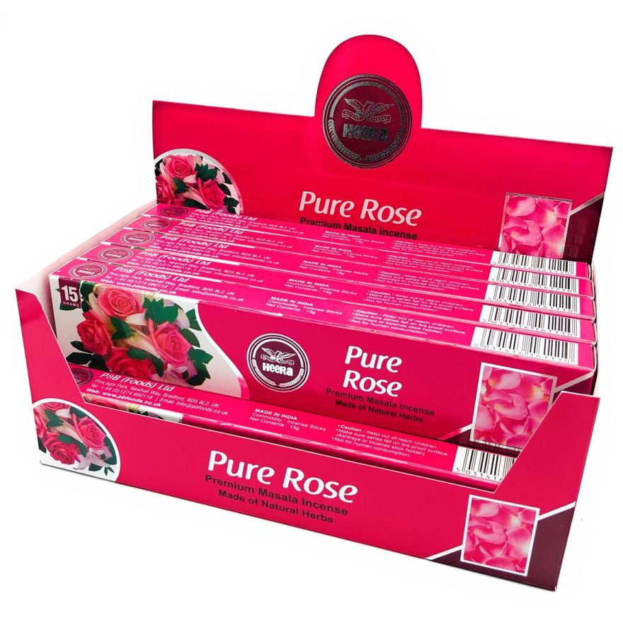 Heera Pure Rose Agarbatti 15g