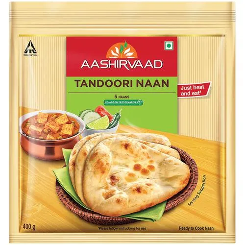 Aashirvaad Tandoori Naan 400g