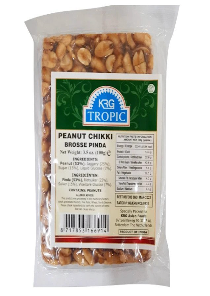 KRG PEANUT CHIKKI 100G