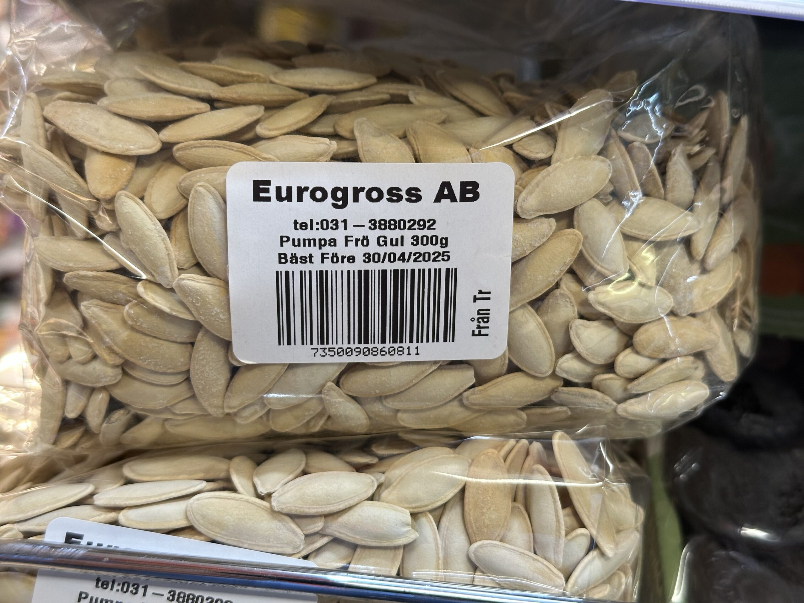 Eurogross pumpa seeds 500g