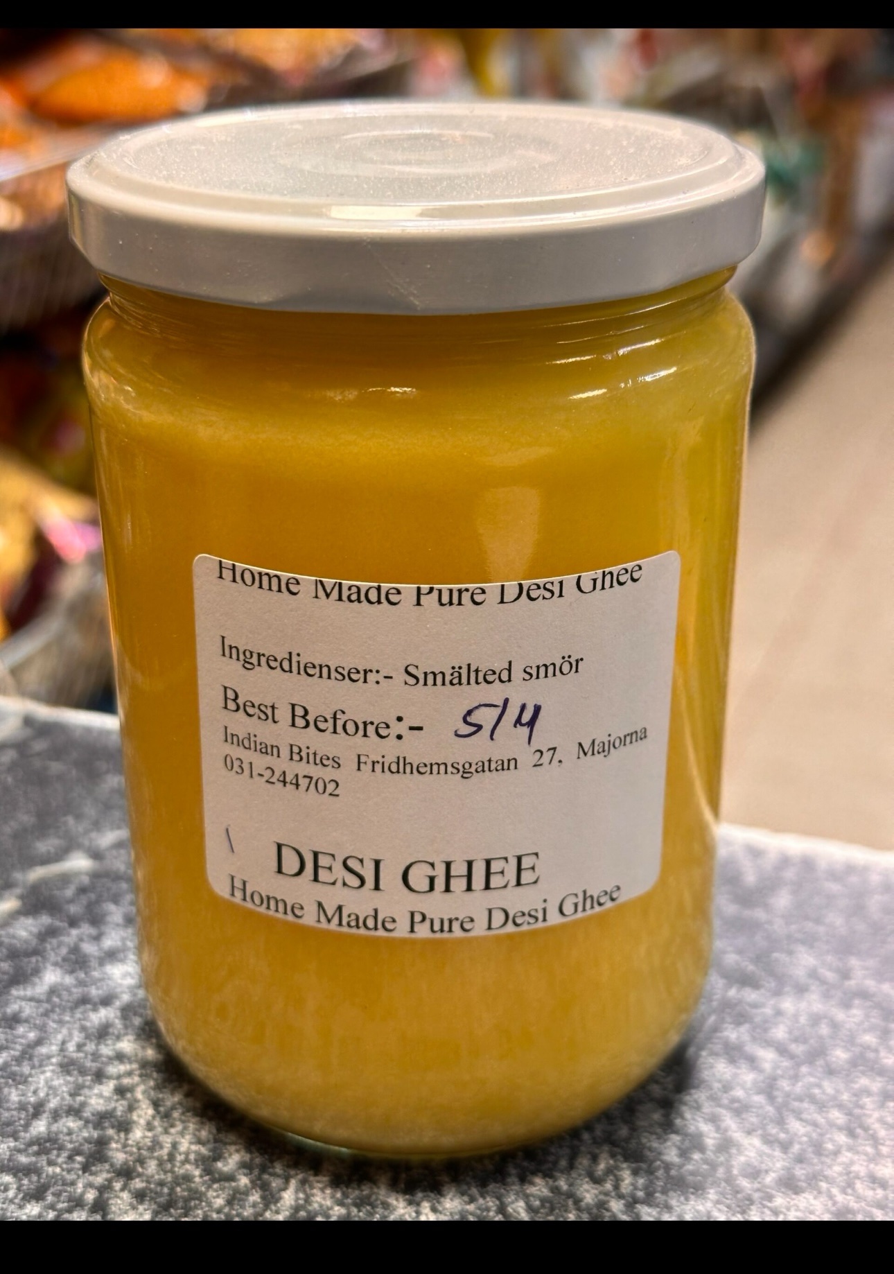 Fresh homemade ghee 250 g